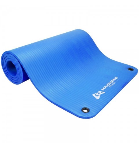 Esterilla Fitness Maximpro NBR Rina 15mm Azul