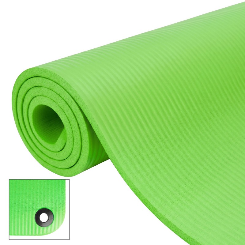 Esterilla Fitness Maximpro NBR Rina 15mm Verde