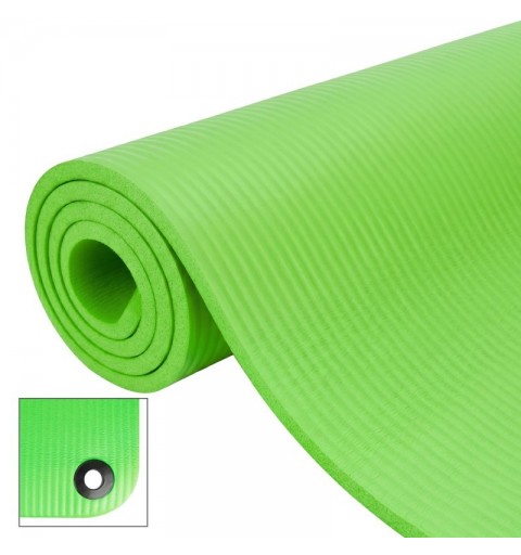 Esterilla Fitness Maximpro NBR Rina 15mm Verde