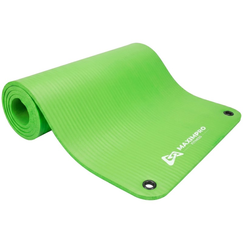 Esterilla Fitness Maximpro NBR Rina 15mm Verde