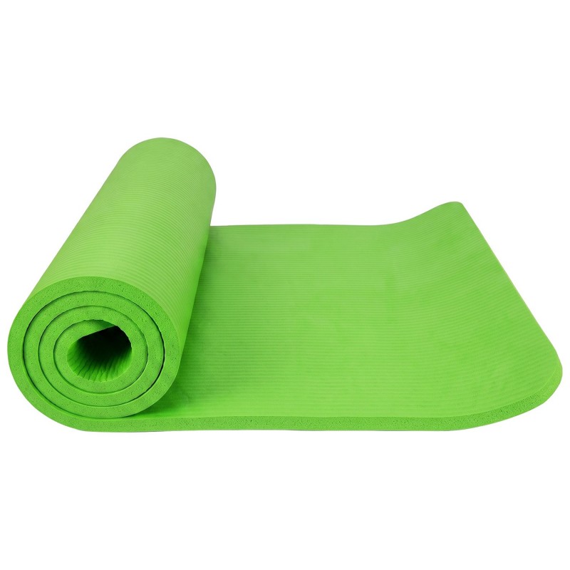 Esterilla Fitness Maximpro NBR Rina 15mm Verde