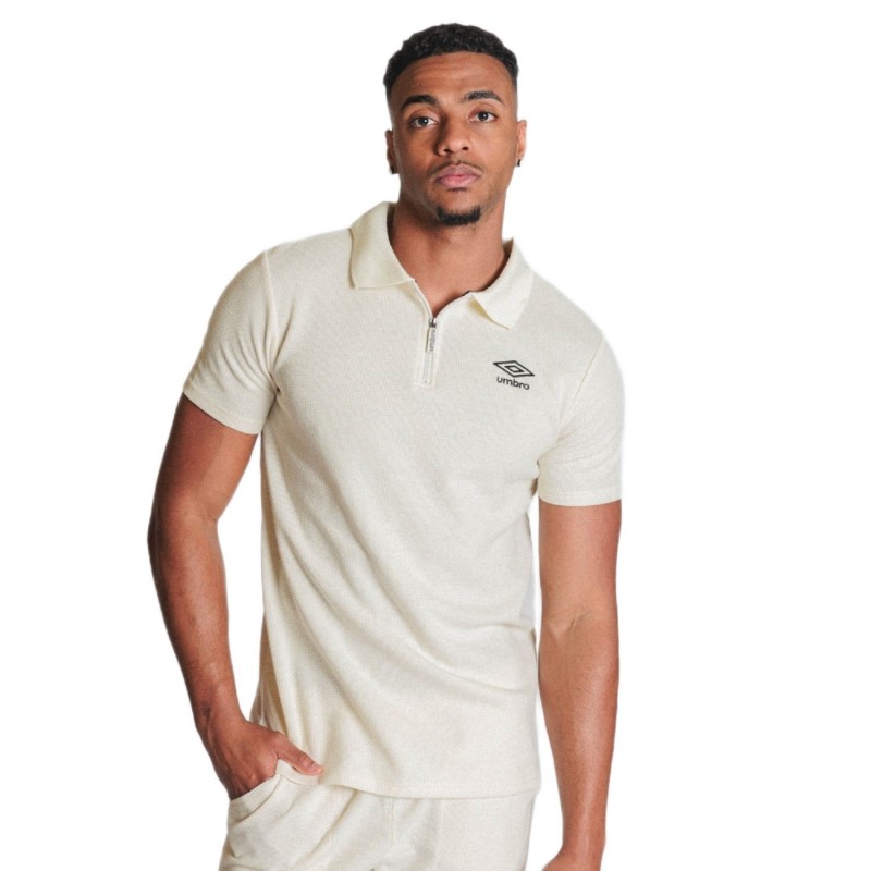 Polo Umbro Waffle Crema