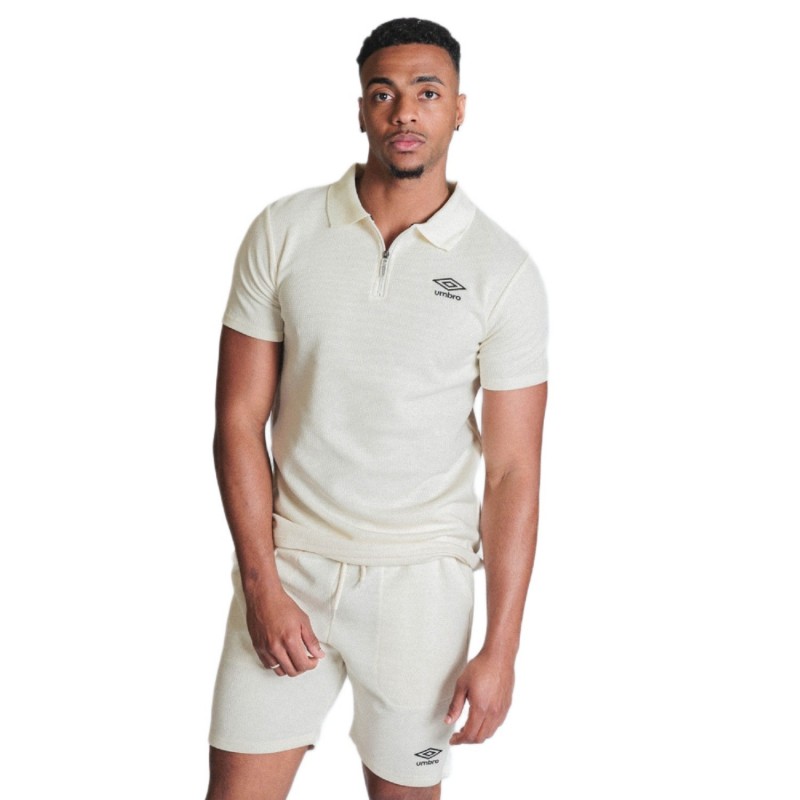 Polo Umbro Waffle Crema