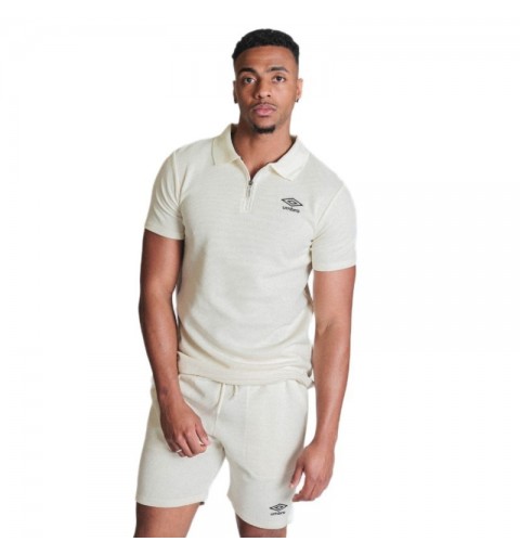 Polo Umbro Waffle Crema