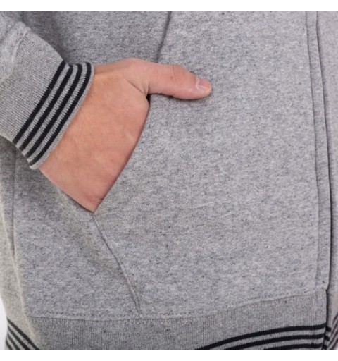  chaqueta gris para protegerte del frio