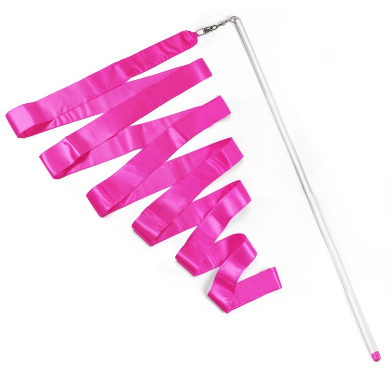Cinta gimnasia rítmica rosa