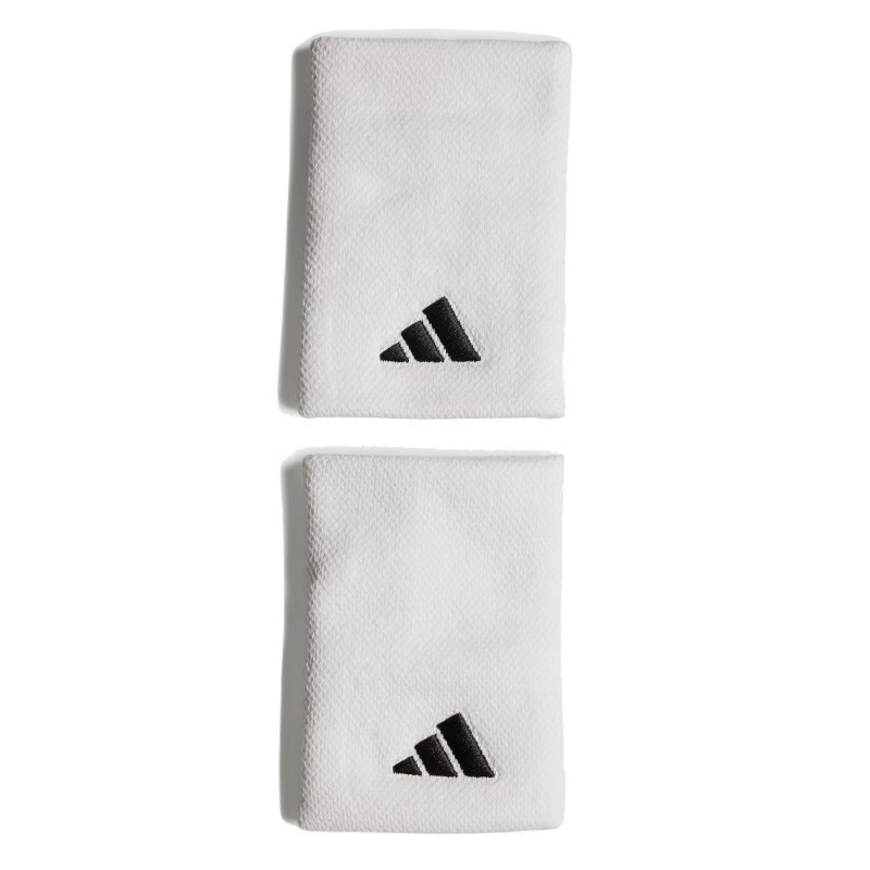 Juego Muñequeras Tenis Adidas WB Blanco