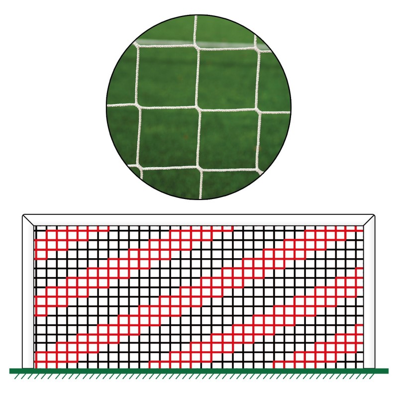  Redes de fútbol verde y blanca