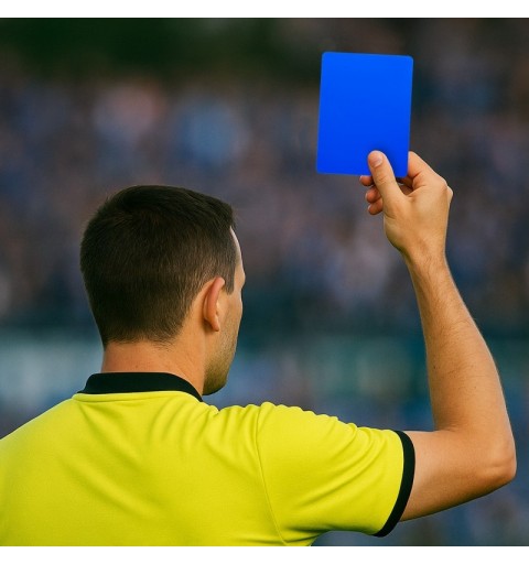 Tarjeta Árbitro Zastor Tay 12x9cm