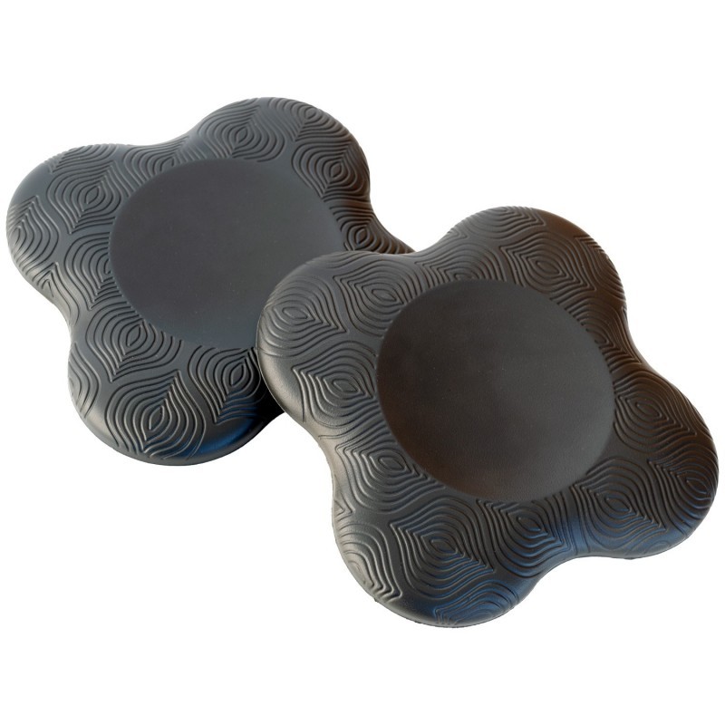 Par Protectores Rodilla Yoga Maximpro Rodos Gris