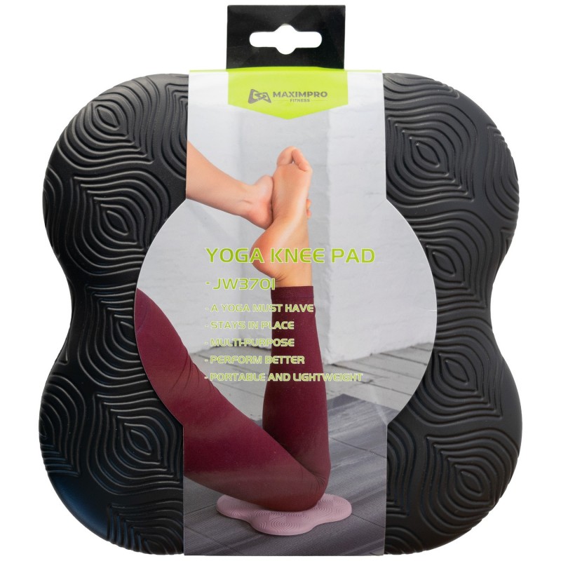 Par Protectores Rodilla Yoga Maximpro Rodos Gris