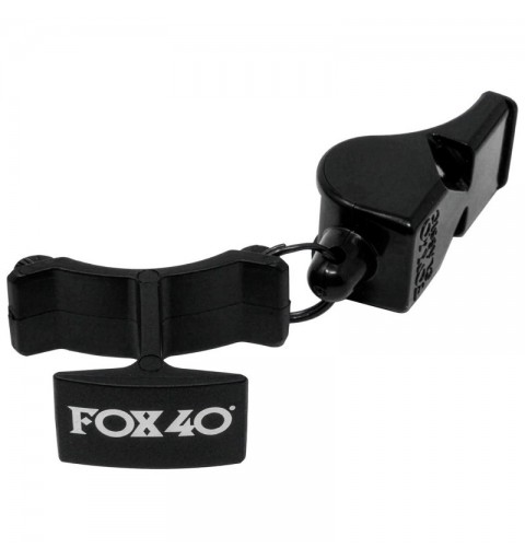 Silbato Fox 40 Classic FoxGrip Negro